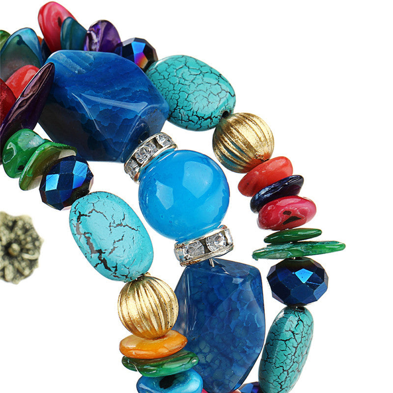 Colorful Bohemia Beads Fabulous Charm Bracelet for Women and Girls - MySmartBazaar