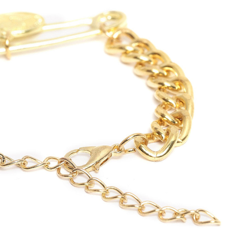 Gold Plated Chain Bracelet - MySmartBazaar