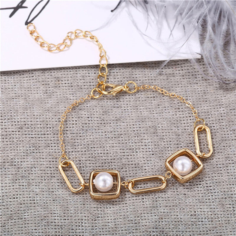 Gold Plated Chain Bracelet - MySmartBazaar