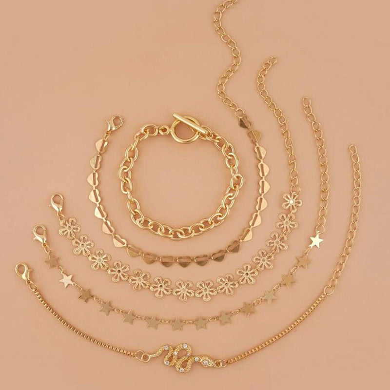 AD Wrap around Bracelets (Set of 5) - MySmartBazaar