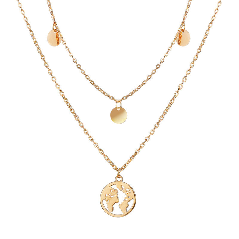 Exquisite Gold Plated Multi Strand Necklace For Women - MySmartBazaar