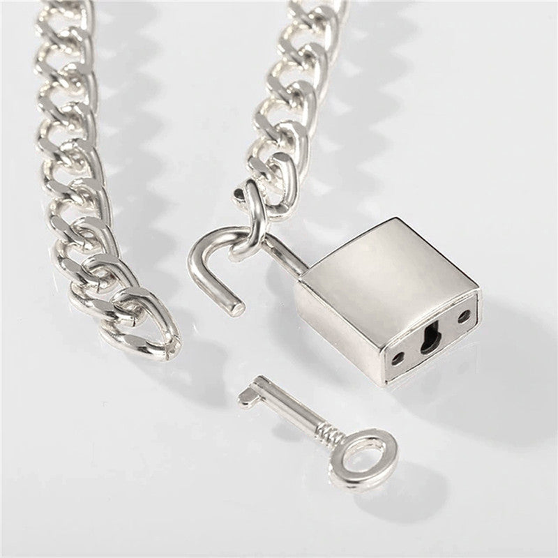 Silver-Toned Silver Plated Layered Necklace For Women - MySmartBazaar