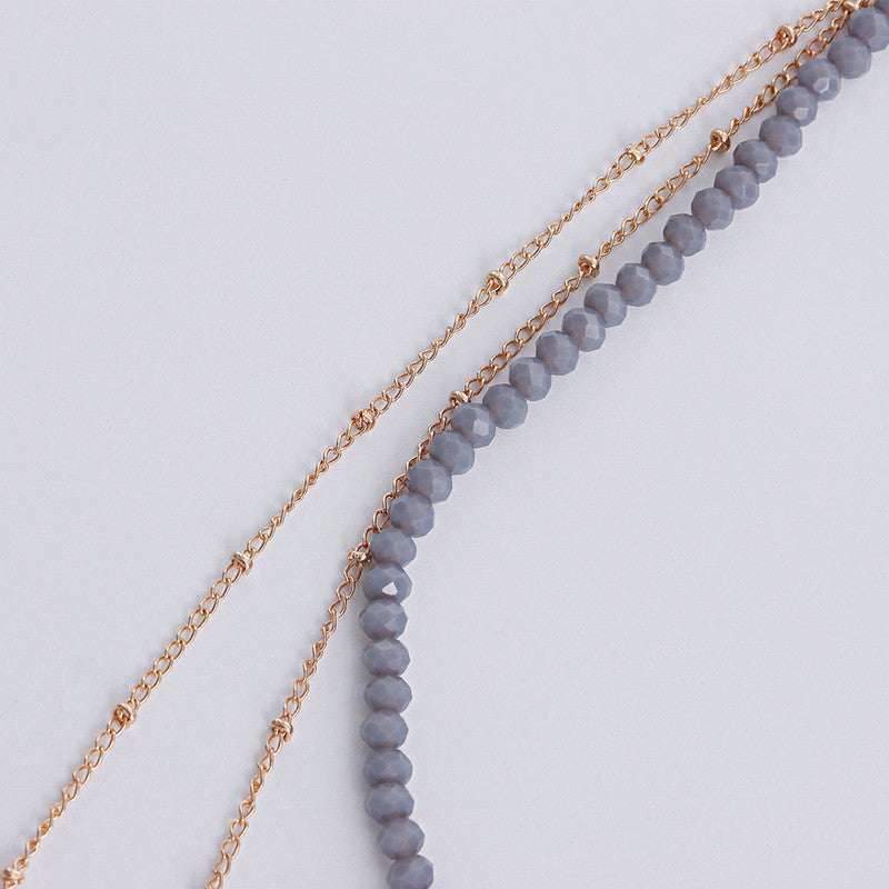 Gold Plated Gold-Toned Evil Eye and Buddha Hand Layered Necklace For Women - MySmartBazaar