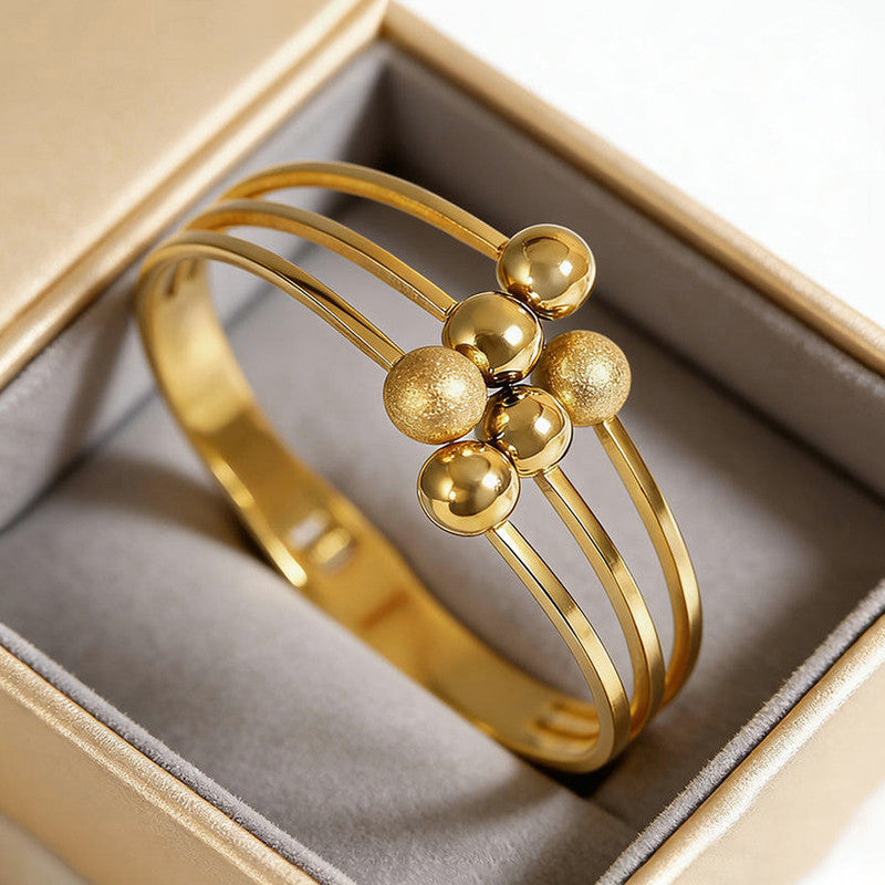 Gold Plated Anti Tarnish Contemporary Style Bracelet