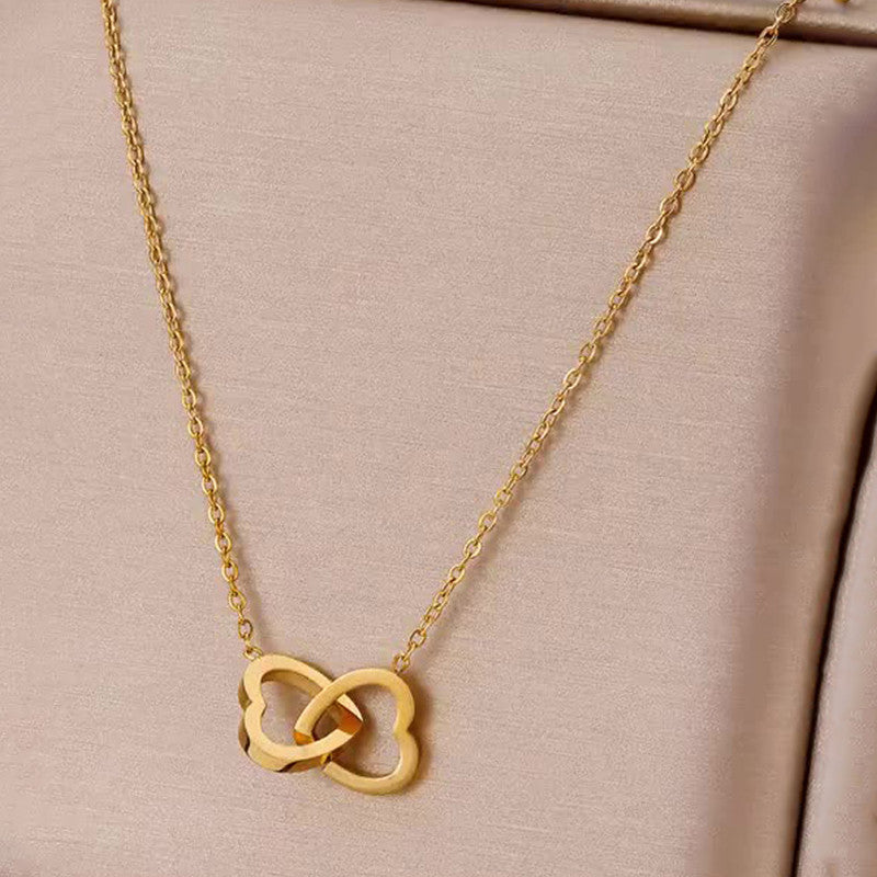 Gold-Plated Anti Tarnish Heart Themed Pendant