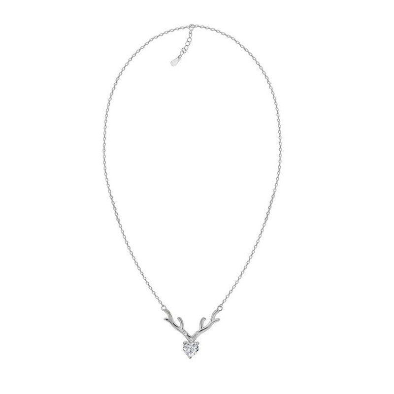 Silver Plated Anti Tarnish Stainless Steel Heart Themed Pendant