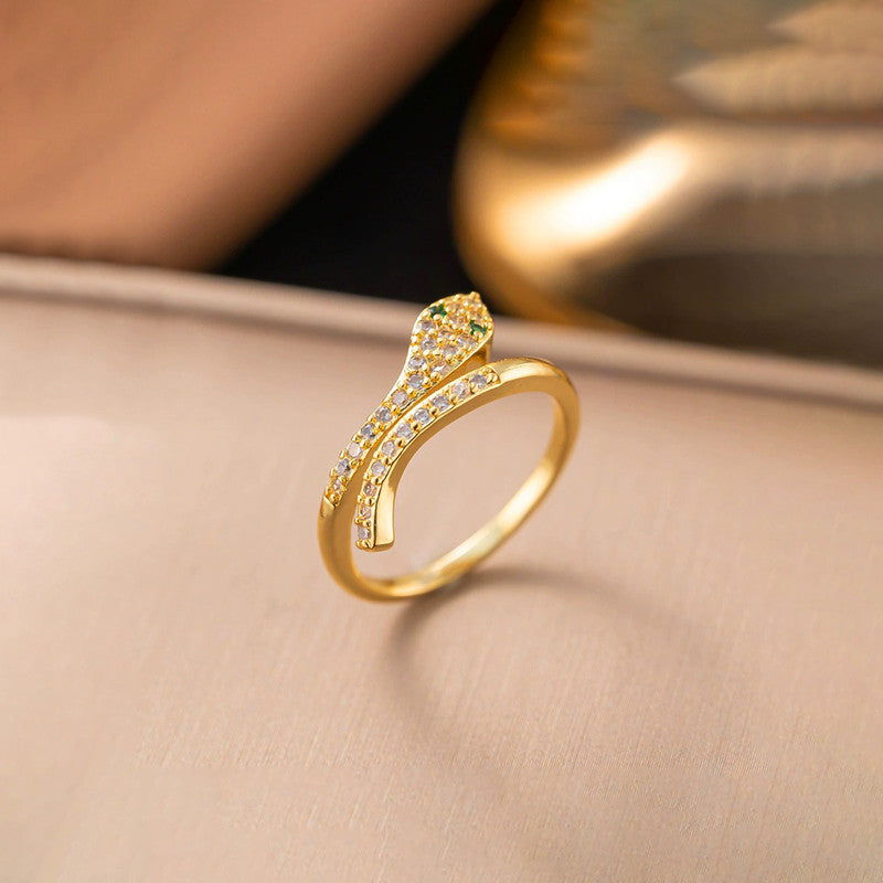 Gold Plated Anti Tarnish Rings VOJ Gold Plated Anti Tarnish Multi