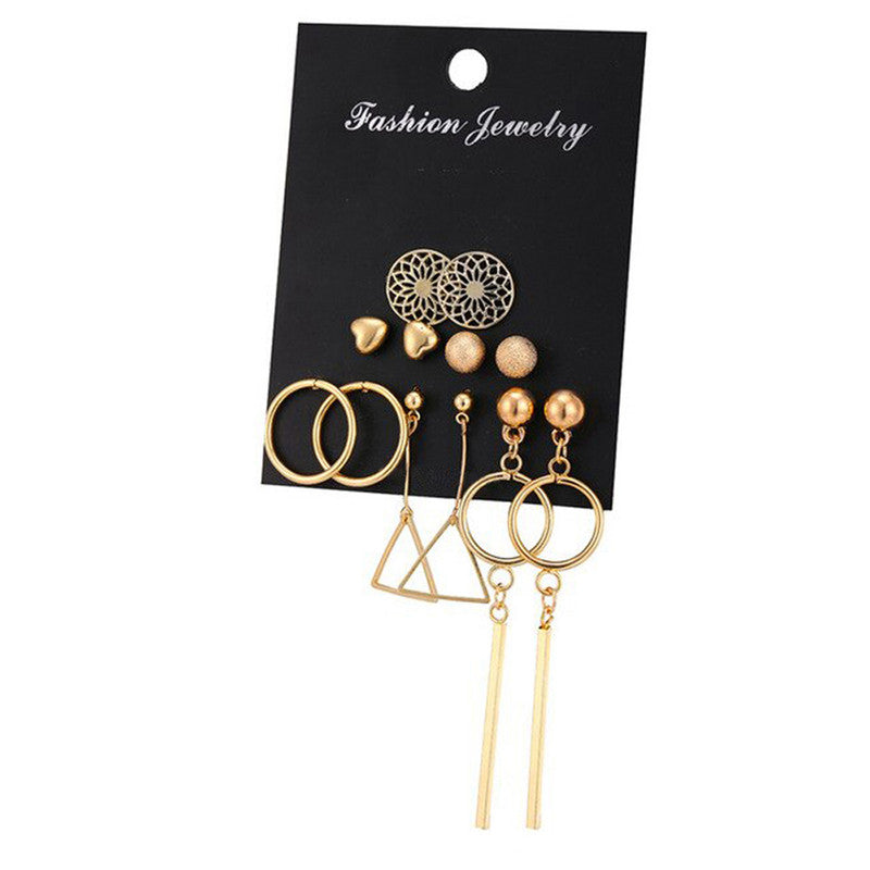 Mesmerizing Heart Round Designs Adorable Earrings For Women - MySmartBazaar