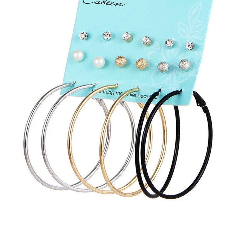 Mesmerizing AD and Pearl Stylish Earrings For Women - MySmartBazaar