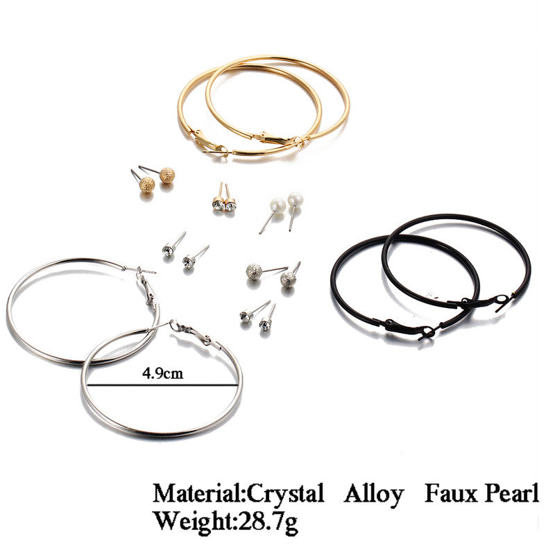 Mesmerizing AD and Pearl Stylish Earrings For Women - MySmartBazaar