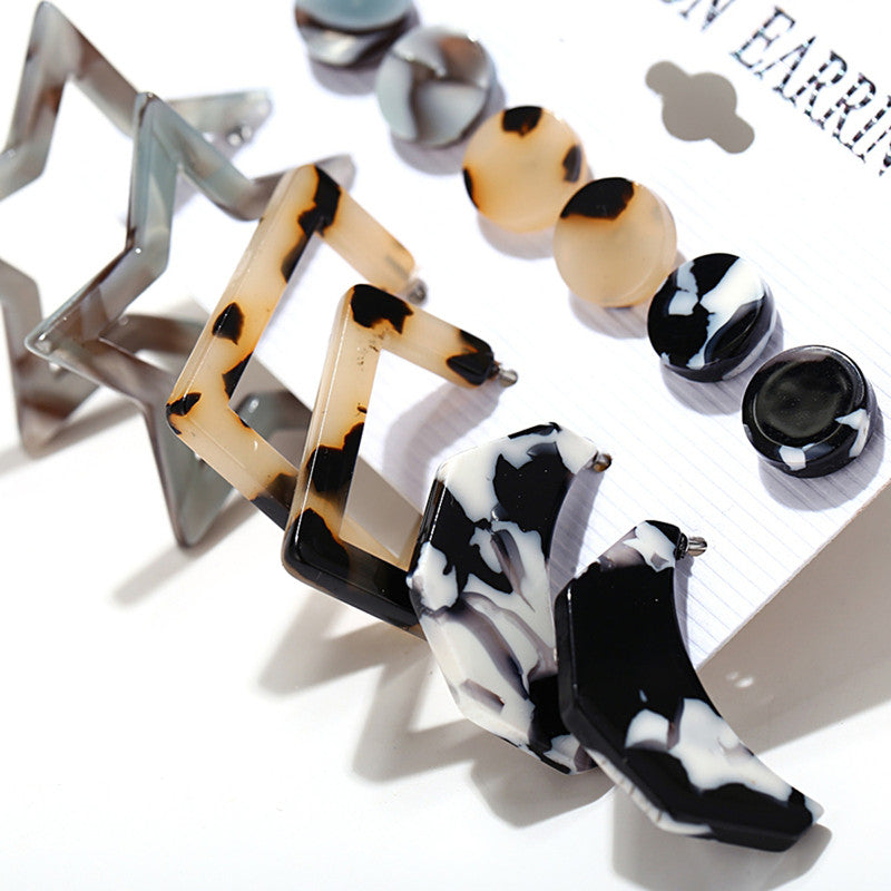 Trendy Silver Plated Multi-colour Earrings For Women - MySmartBazaar