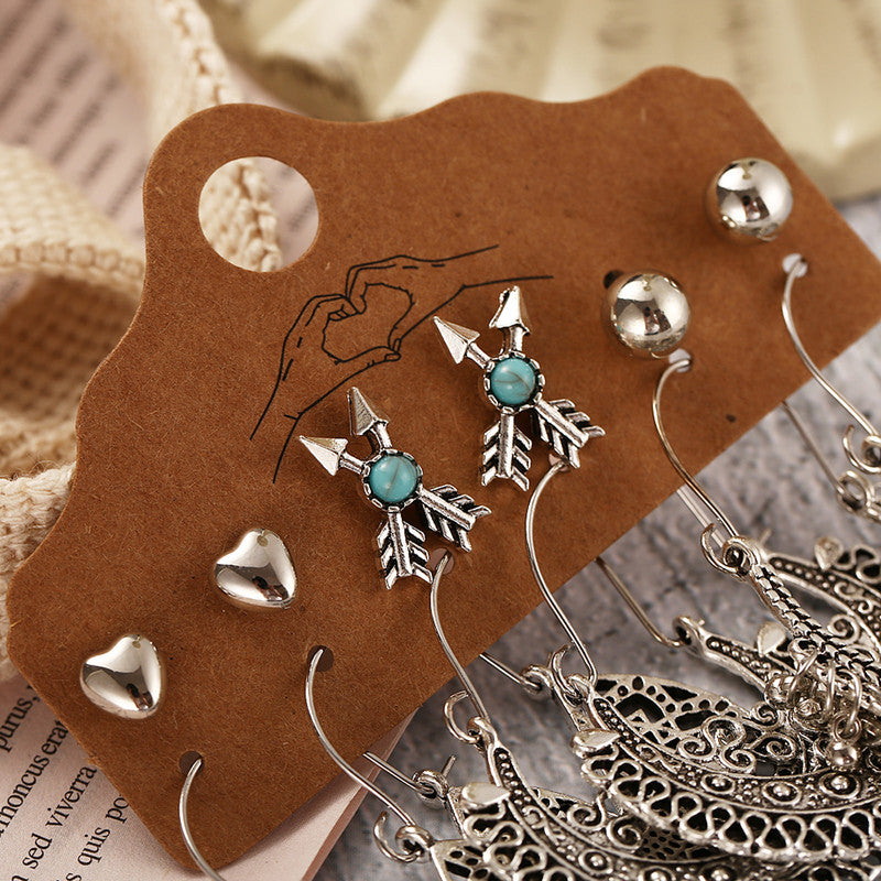Trendy Oxidized German Silver Plated Earrings For Women - MySmartBazaar