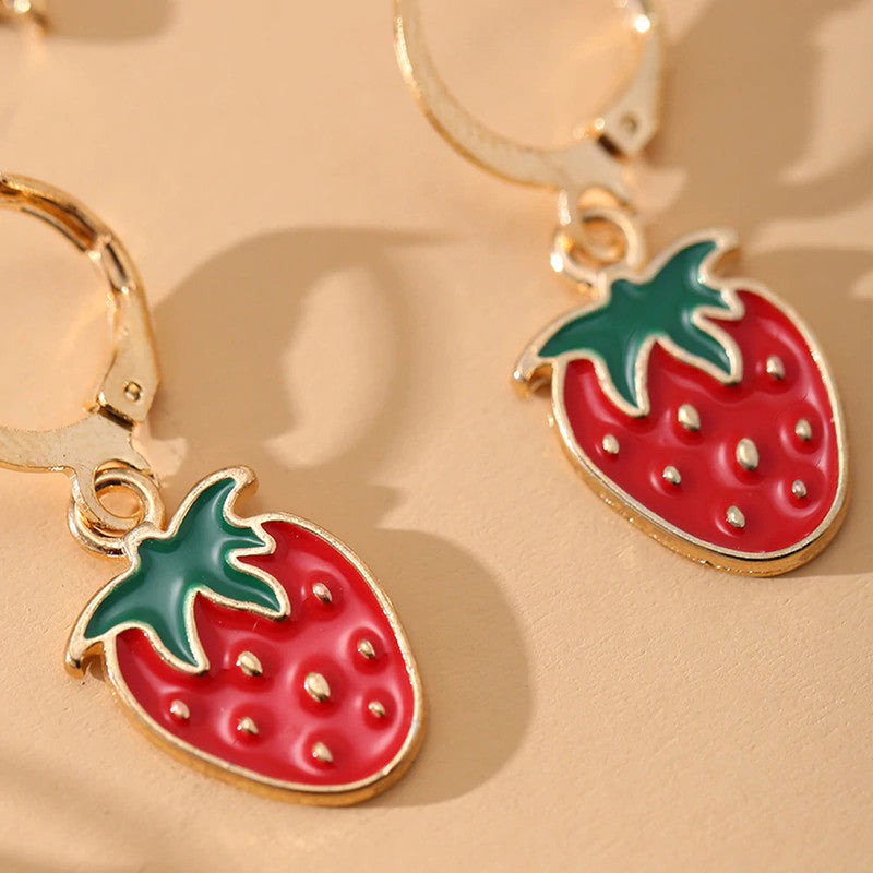 Multi-Colour Gold Plated Earrings Combo For Women - MySmartBazaar