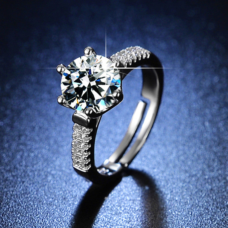 Buy Silver Plated American Diamond Studded Contemporary Anti