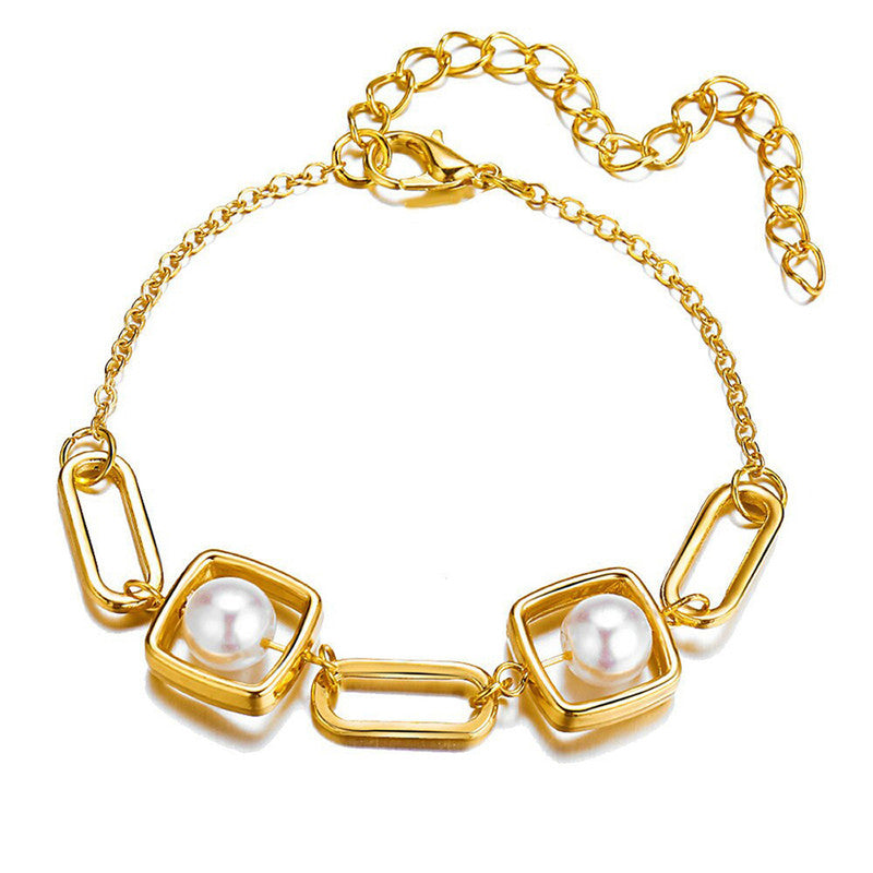 Gold Plated Chain Bracelet