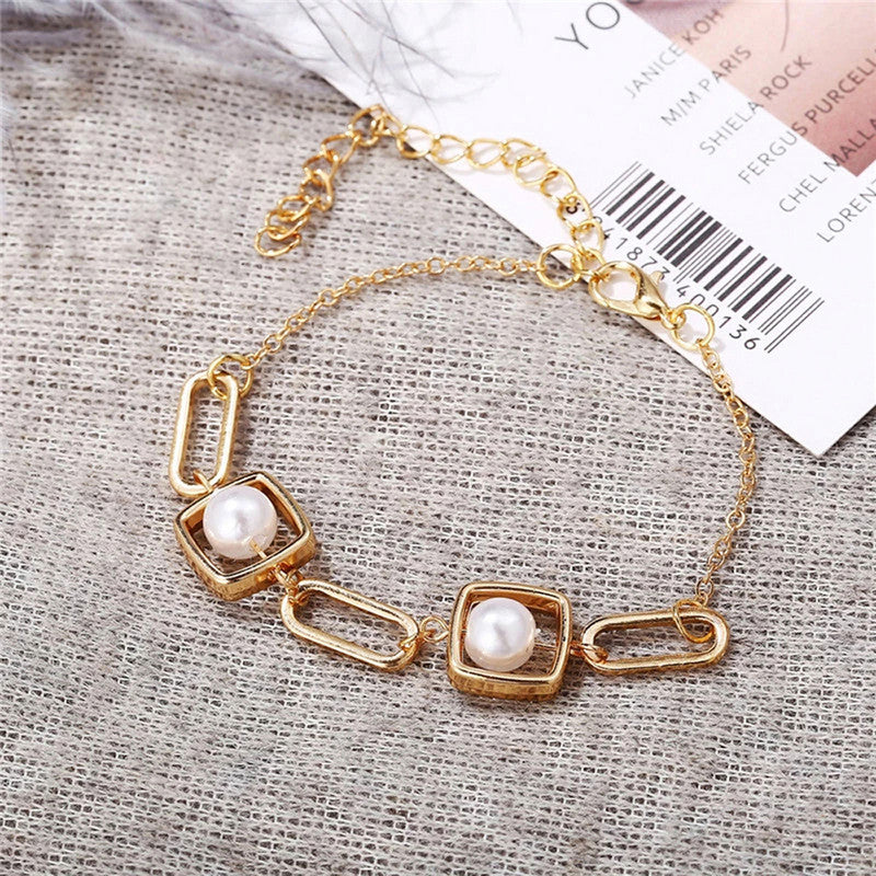 Gold Plated Chain Bracelet