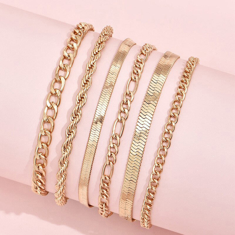 Wrap around Bracelets (Set of 6)