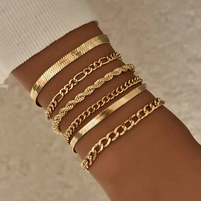 Wrap around Bracelets (Set of 6)