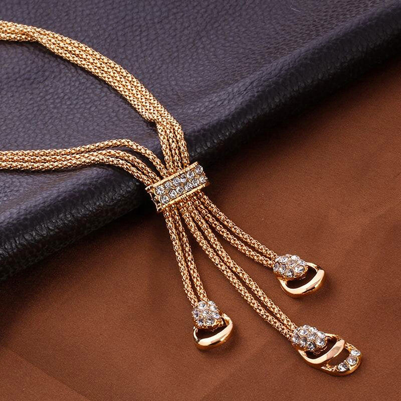 Fascinating Crystal Note Marvelous Necklace Earrings Bracelet Ring for Women and Girls