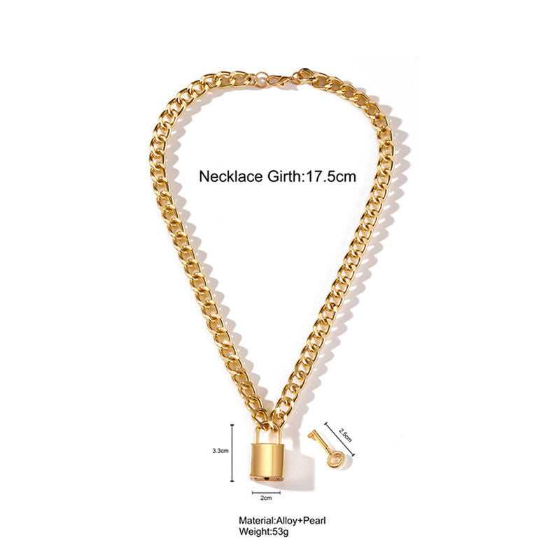 Gold-Toned Gold Plated Layered Necklace For Women