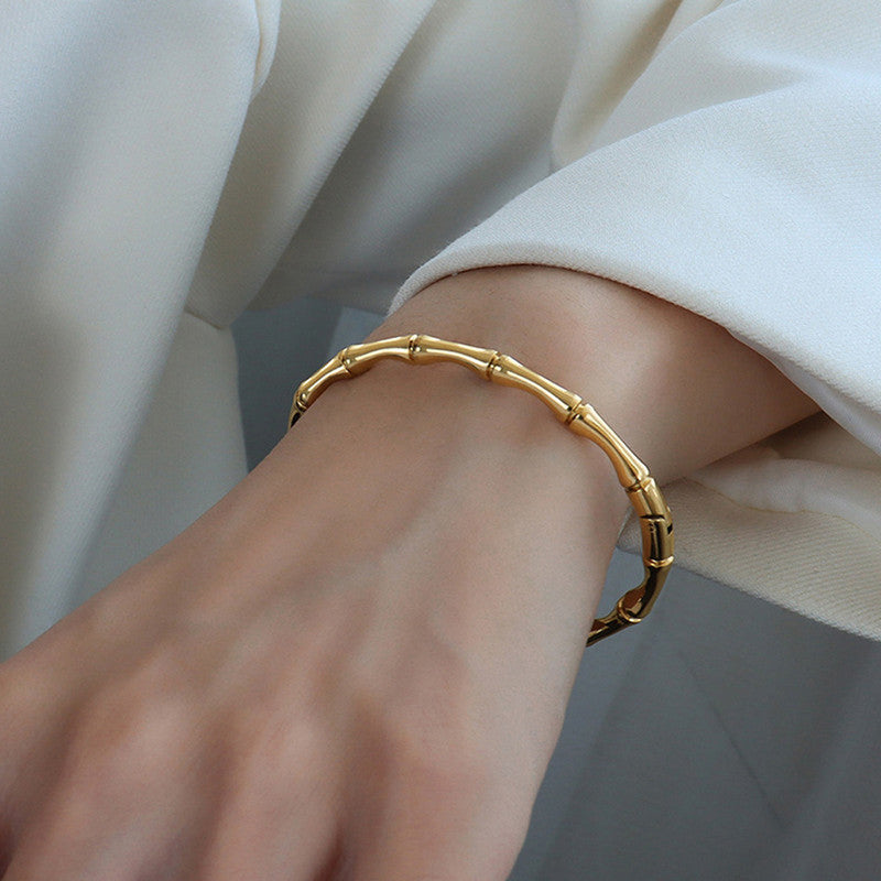 Gold Plated South Korean Anti Tarnish Bracelet