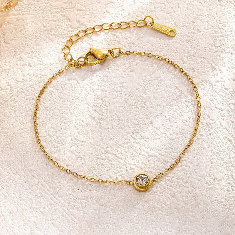 Gold Plated Contemporary Wraparound Bracelet