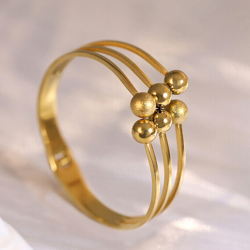 Gold Plated Anti Tarnish Contemporary Style Bracelet