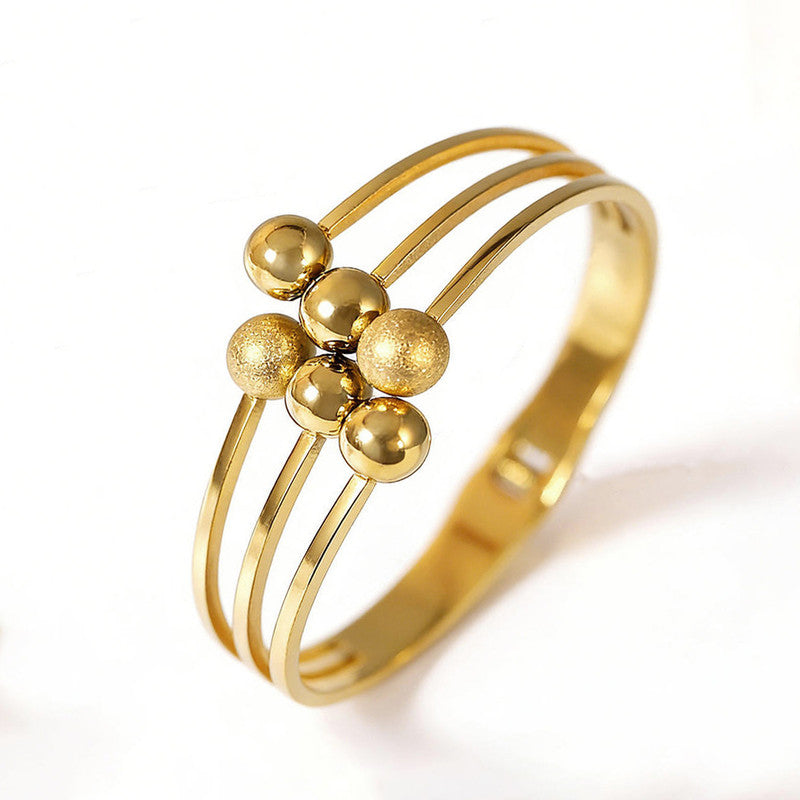 Gold Plated Anti Tarnish Contemporary Style Bracelet