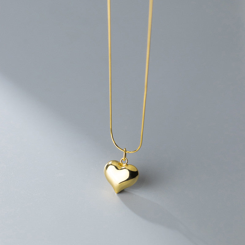 Gold-Plated Anti Tarnish Heart Themed Pendant