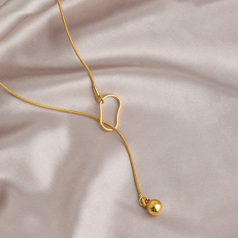 Gold Plated Anti Tarnish Stainless Steel Contemporary Pendant