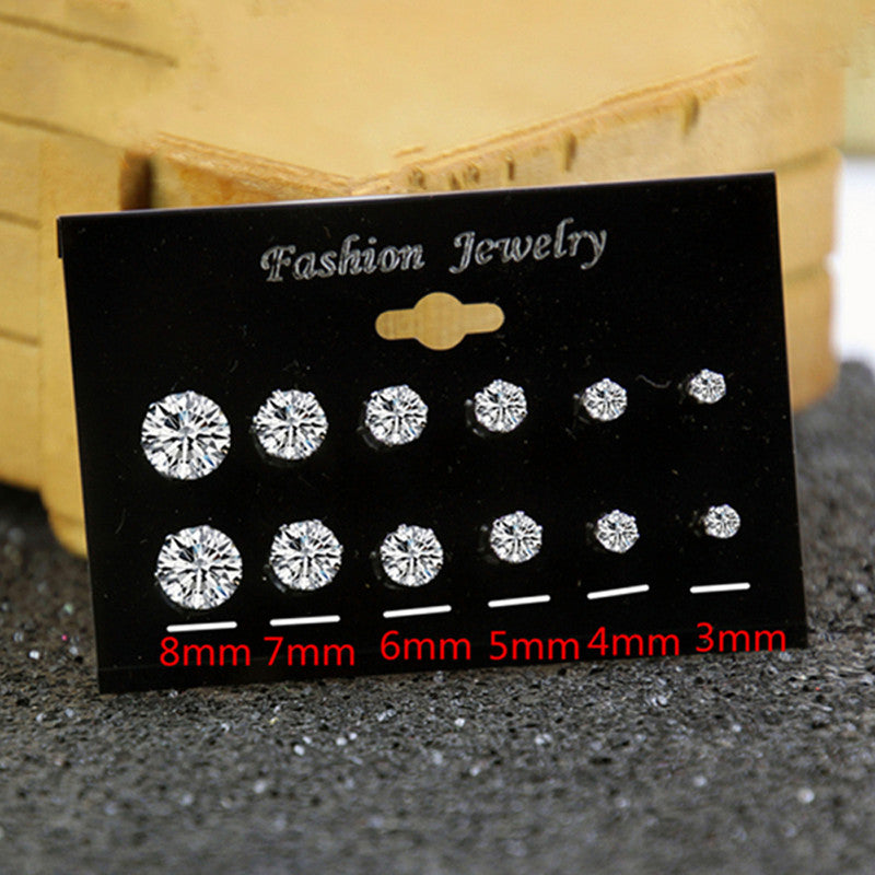 Stunning Cubic Zirconia Wonderful Stud Earrings For Women