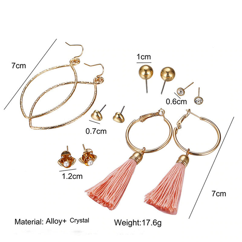 Ravishing AD Thread Fabulous Earrings For Women - MySmartBazaar