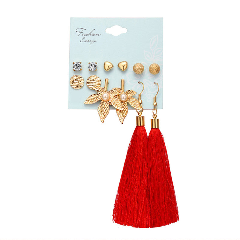 Exclusive Gold Plated Stud and Drop Earrings For Women