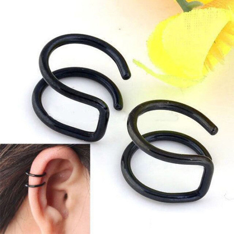 Rhodium Plated Ear cuffs Combo of 6 For Women